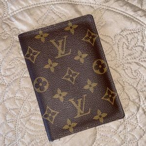 Authentic Louis Vuitton passport cover